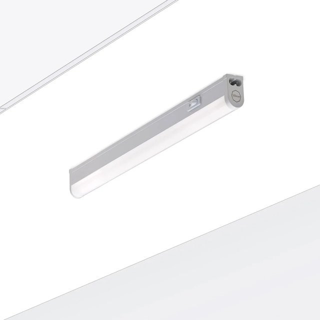 Oktaplex LED Unterbauleuchte Riga für Küche in Weiß, Warmweiß 3000K, Breite: 28 cm - Bild 1