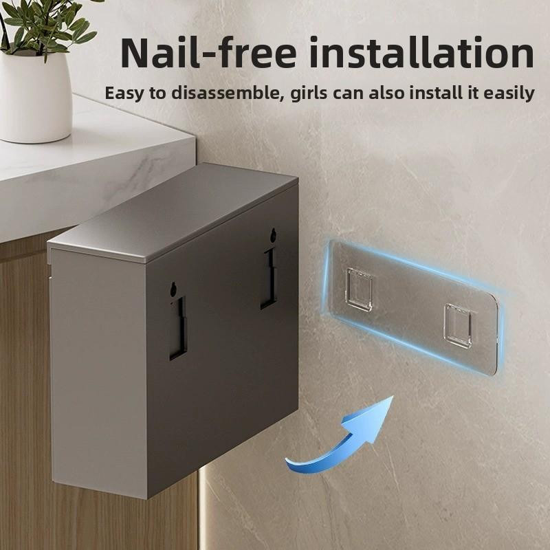 Wasserdichter Toilettenpapierhalter von World-class Emporium als Wand-Organizer für dein Badezimmer ohne Bohren - Bild 2
