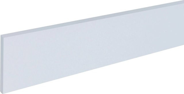 Optifit Sockelleiste mit Dichtung für OPTIkomfort, Weiß, B: 180 cm, H: 16,3 cm - Bild 1