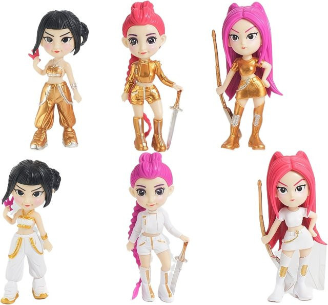 Bandai Platinum Edition KPOP Demon Hunter Girl Group Blind Box PVC-Figur Multicolor - Bild 1