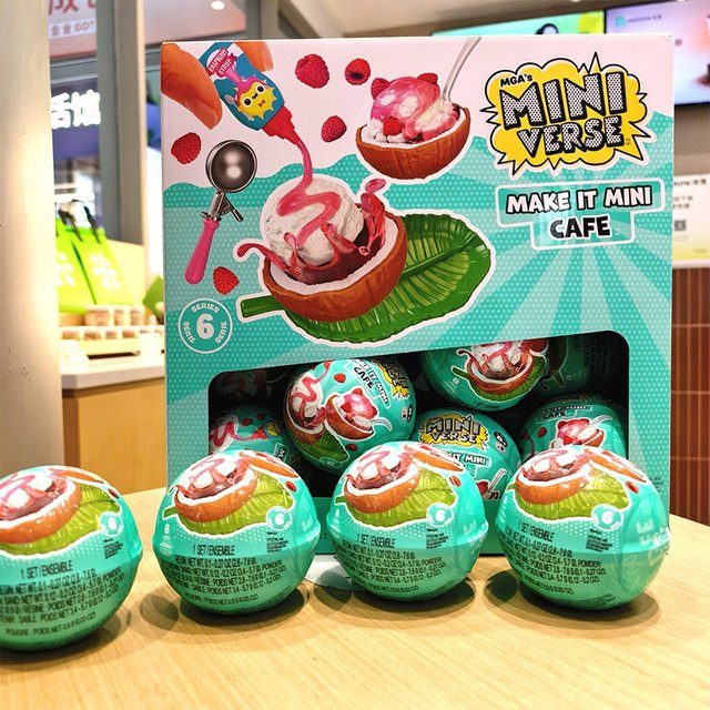 MGA Miniverse Make It Mini Cafe, Anime-Figur Puppe, DIY-Modell - Bild 1