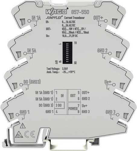 WAGO Strommessumformer AC/DC 0 - 1 A, 0 - 5A in Grau - Bild 1