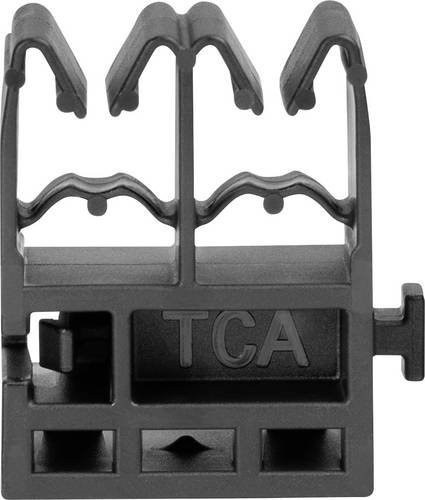 HellermannTyton Befestigungssockel QGDHC5.2-8.0M steckbar Schwarz Bündel-Ø-Bereich 5.2 bis 8 mm - Bild 1