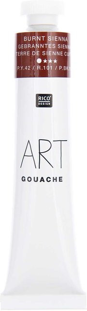 Rico Design ART Gouache Gebranntes Sienna 22ml - Bild 1