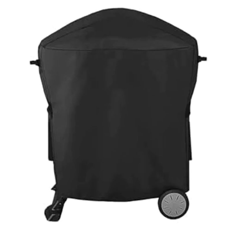 Weber Grillabdeckung aus 210D Oxford-Polyester für Gasgrill Q1000 und Q2000, Schwarz, B: 69,0 cm, T: 76,0 cm - Bild 7