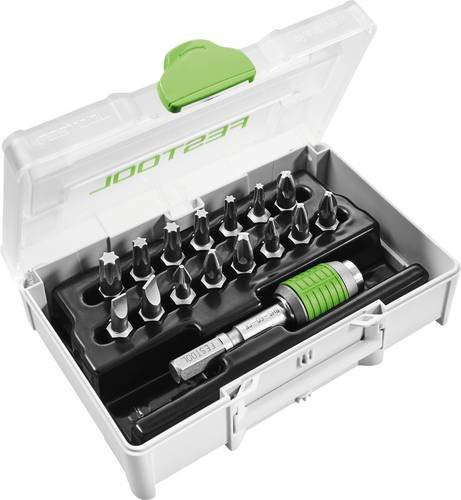 Festool Bit-Set SYS3 XXS CE-MX BHS 60 mit Bit-Halter in Transparent - Bild 1