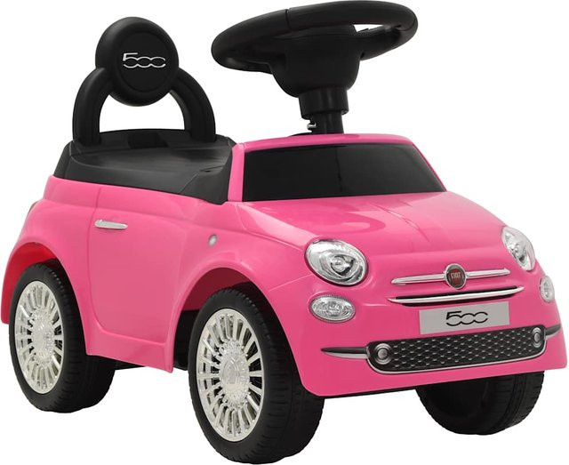VD Home Furnishing Kinder Elektroauto Fiat 500, Rosa - Bild 1