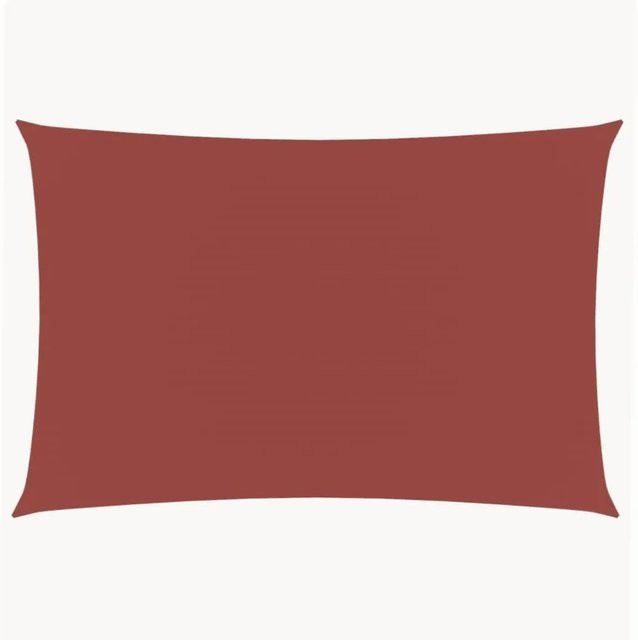 vidaXL Sonnensegel aus Oxford-Gewebe Rechteckig Terrakotta-Rot B/T: 350 x 500 cm - Bild 1