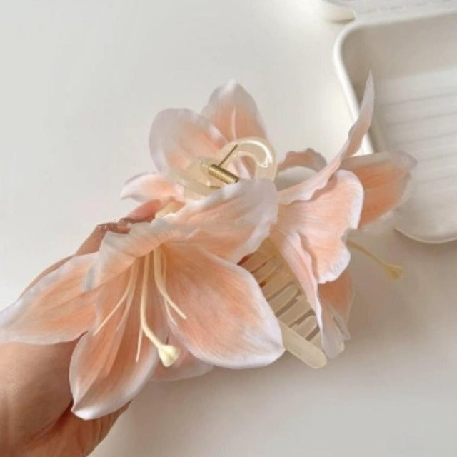 Haarspange Lilienblüte, Damen - Bild 1