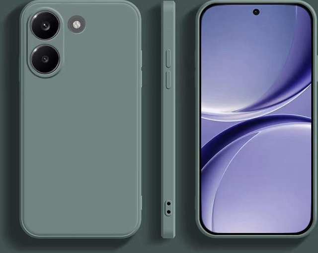 Xiaomi Poco X8 Pro / X8 Pro Max Handyhülle aus weichem Flüssigsilikon in Grün - Bild 1