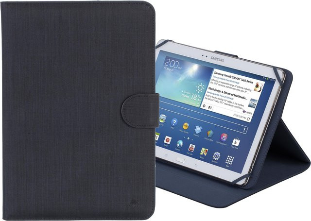 Rivacase Biscayne Uni Tablet Case für 10.1-11 Zoll in Grau mit USB-C Anschluss - Bild 1