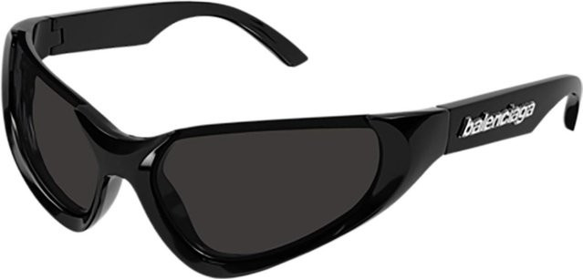 Balenciaga BB0202S001 Sonnenbrille Cat-Eye, Vollrand, Schwarz, Unisex - Bild 1