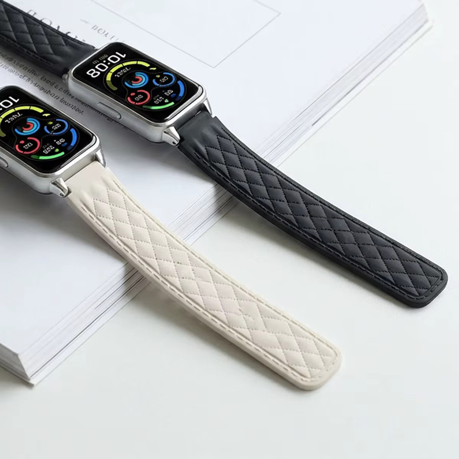 FancyWrist Uhrenarmband Silikon, Rhombus-gemustert, Magnetarmband - Bild 1