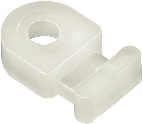 HellermannTyton MB1-N66-NA-C1 Befestigungssockel schraubbar in Natur/Beige/Weiß - Bild 1