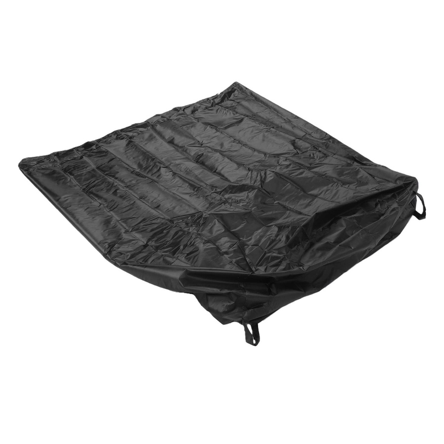 TOMTOP JMS Trampolinabdeckung aus Oxford-Gewebe und PVC, wasserdicht und staubdicht, grau, B: 99 cm, T: 158 cm - Bild 1