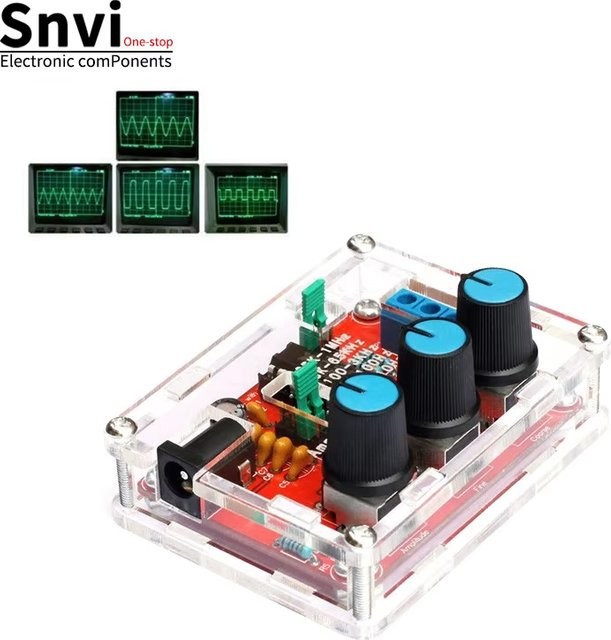 SNVI XR2206 Funktionssignalgenerator DIY-Kit für Sinus, Dreieck und Rechteck mit einstellbarer Frequenz und Amplitude (1Hz - 1MHz) - Bild 1