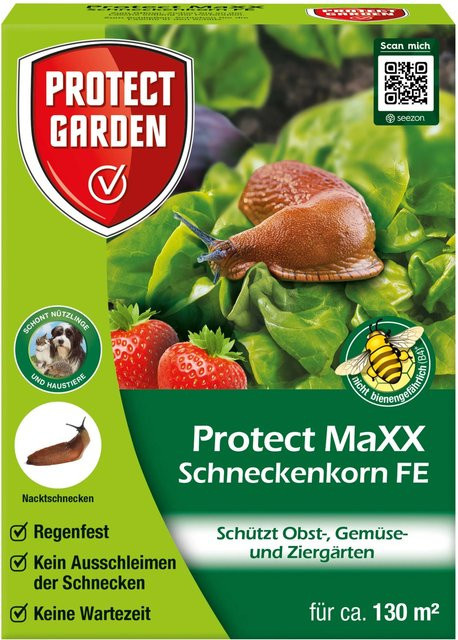 Protect Garden Protect MaXX Schneckenkorn FE biologisches Granulat für Obst, Gemüse und Zierpflanzen, 500 g - Bild 1