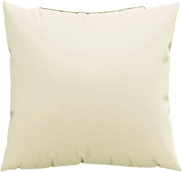 vidaXL Sofakissen Set 4 Stück in Beige aus Polyester mit Füllung aus Hohlfasern, B/B: 50 x 50 cm - Bild 1