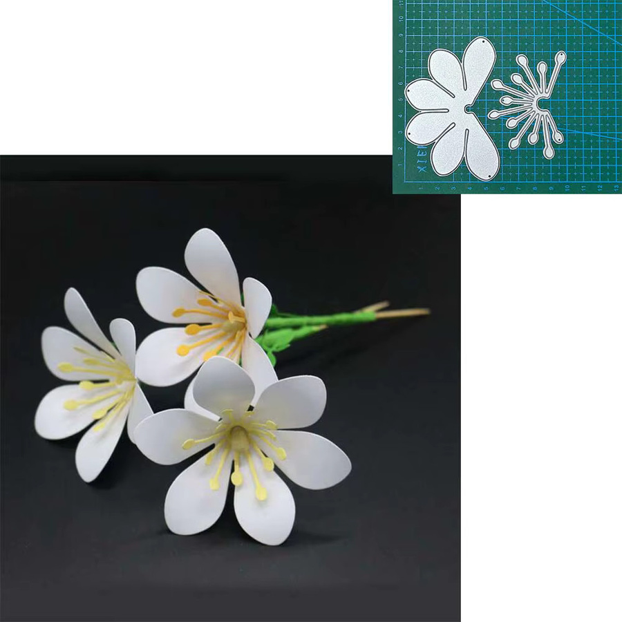 Metall Stanzform Blumenbaum Wolke für Scrapbooking und Papierhandwerk als Schneidwerkzeug und Prägeschablone - Bild 4
