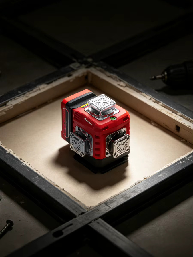 YEVOLT 4D Selbstnivellierender Laser-Level mit 16 Linien in Grün für DIY und Innenrenovierung - Bild 7