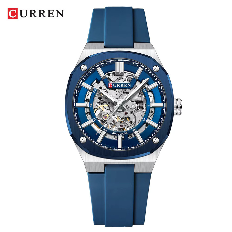 CURREN Armbanduhr Automatik, Edelstahl, Saphirglas, 41 mm, Herren - Bild 2