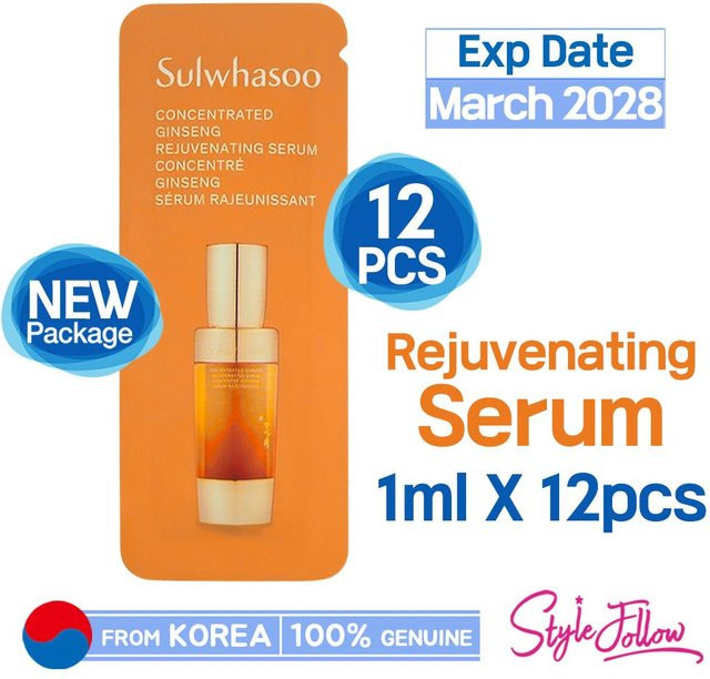 Sulwhasoo Konzentriertes Ginseng Verjüngungsserum, 12 x 1 ml, Unisex - Bild 1
