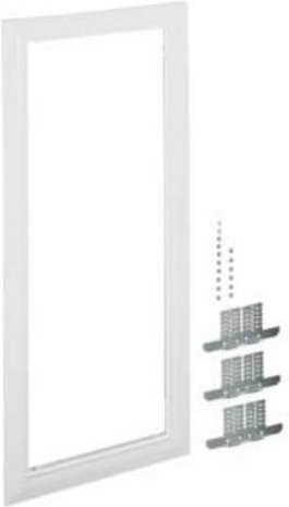 Hager Blendrahmen FZ11B universell 1-feldig in Weiß RAL9010 für Schrankgröße 800 x 300 mm aus Metall - Bild 1