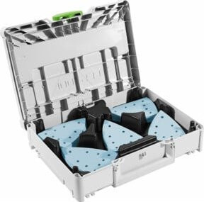 Festool Schleifmittel-Set Granat für Deltaschleifer im Systainer³ mit Körnungen 60, 80, 120, 180 und 220 - Bild 1