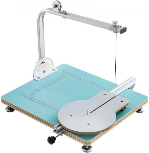 VEVOR Heißdrahtschneider Schaumstoffschneidemaschine mit einstellbarer Temperatur und skalierter Werkbank, B/T/H: 77 x 36 x 35,5 cm - Bild 1