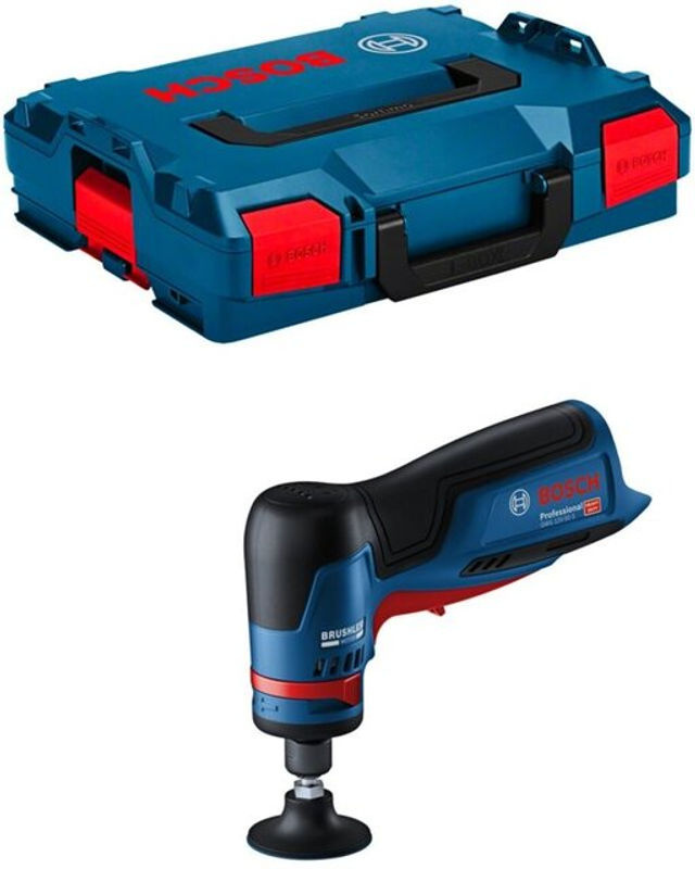 Bosch Professional Akku-Geradschleifer GWG 12V-50 S solo in Blau/Schwarz mit 50 mm Schleifscheibenaufnahme und 15000 U/min - Bild 2
