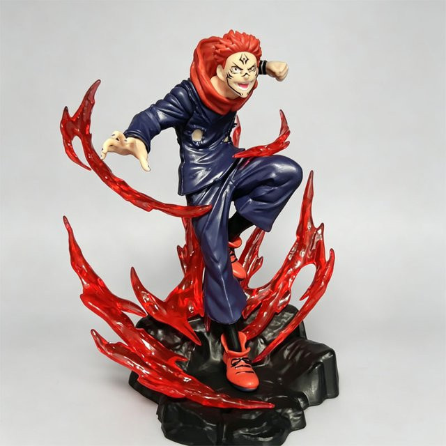 Bandai Jujutsu Kaisen Ryomen Sukuna Yuji Itadori Actionfigur, Kunststoff - Bild 1