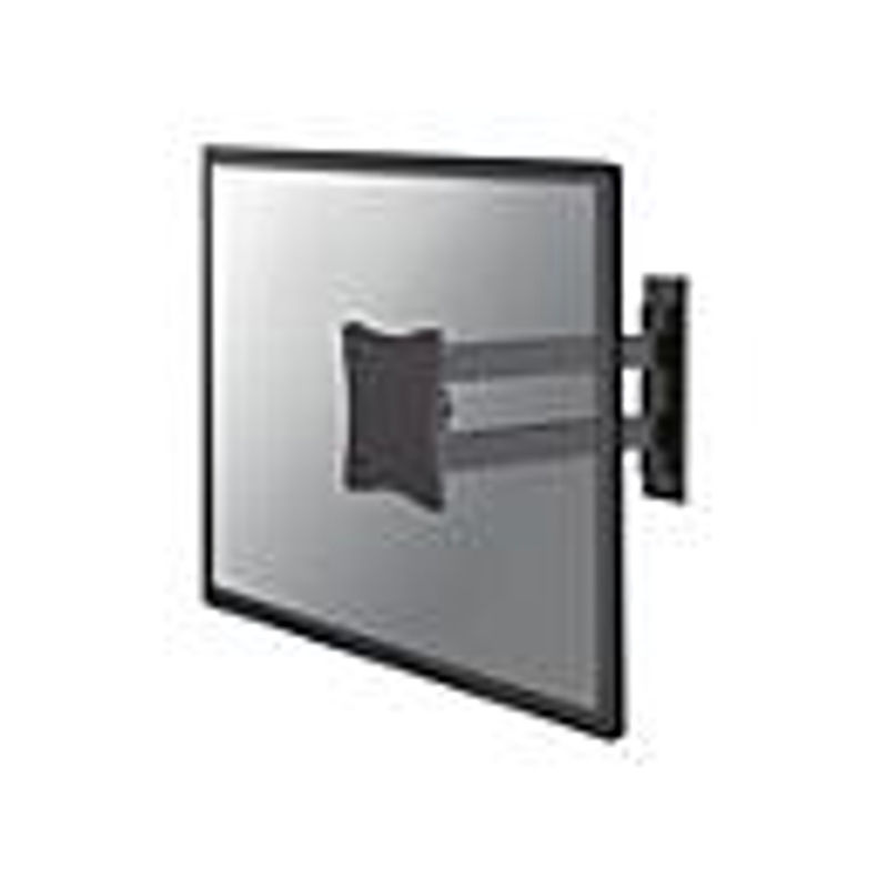 Neomounts Monitor-Wandhalterung FPMA-W820BLACK Schwarz für 1 Display von 25,4 cm bis 68,6 cm mit VESA 75x75 mm, neigbar, schwenkbar und ausziehbar - Bild 2