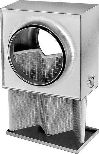 Helios Luftfilter 8583 für Kanäle in Silber und Stahl - Bild 1