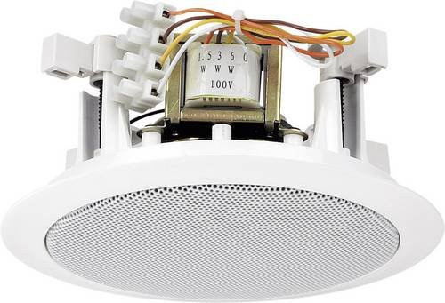 Monacor EDL-24 ELA-Einbaulautsprecher 6W 100V Weiß - Bild 1