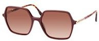 Lacoste L 6079S Sonnenbrille, Quadratisch, Vollrand, Damen, rot, braun - Bild 1