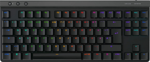 Logitech G515 LIGHTSPEED TKL Gaming-Tastatur, mechanisch, QWERTZ, Schwarz - Bild 2
