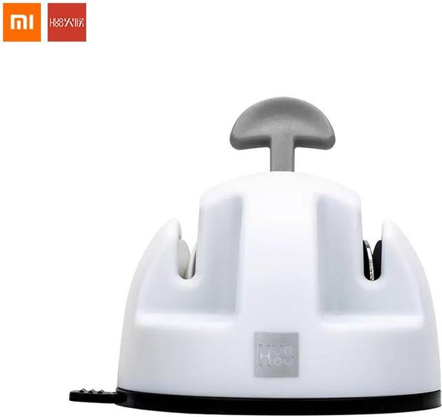 Xiaomi Huohou Dual-Messerschärfer mit Keramikschleifrollen in Weiß - Bild 1