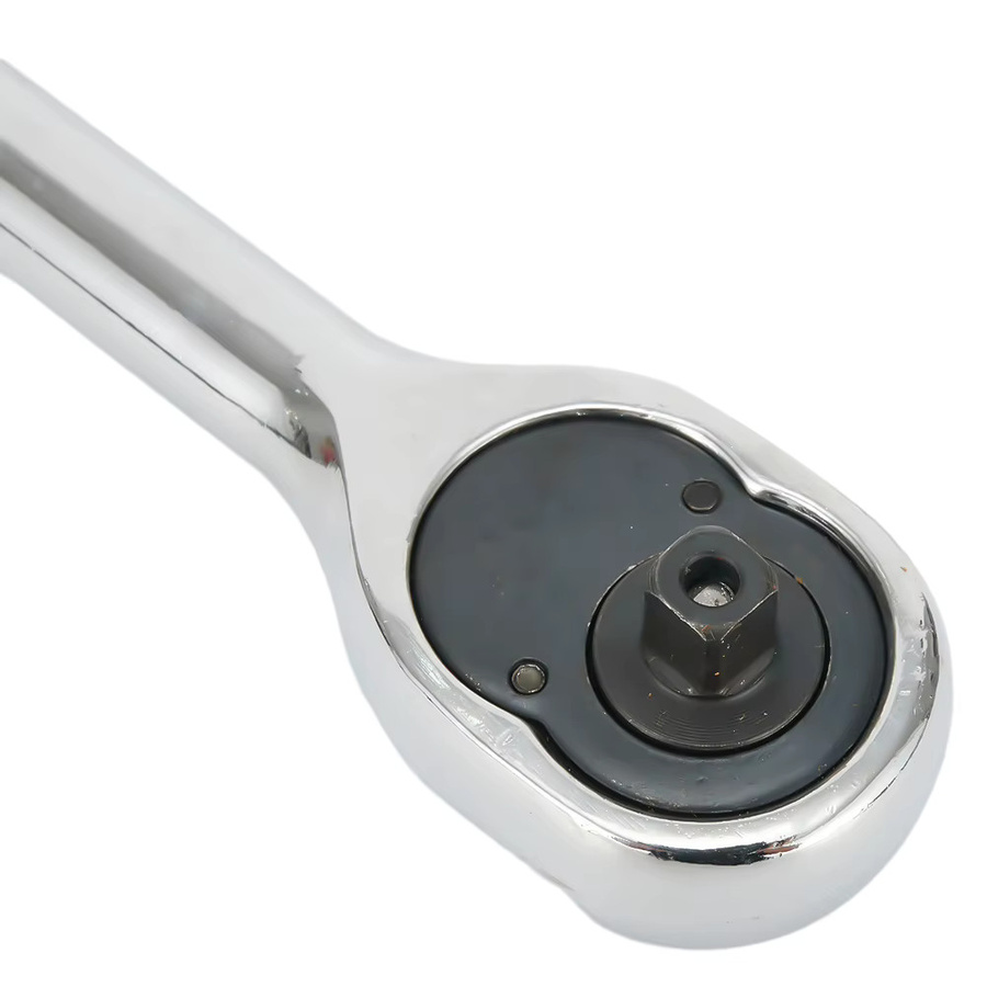 VIBRATITE Antriebsratschensatz in Silber mit 1/4, 3/8 und 1/2 Zoll Ratschenschlüsseln, Schnellverschluss und hohem Drehmoment - Bild 2