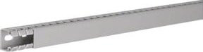 Hager BA725025 Verdrahtungskanal Ober- und Unterteil in Grau B/H: 25 x 25 mm, Länge: 2 m - Bild 1