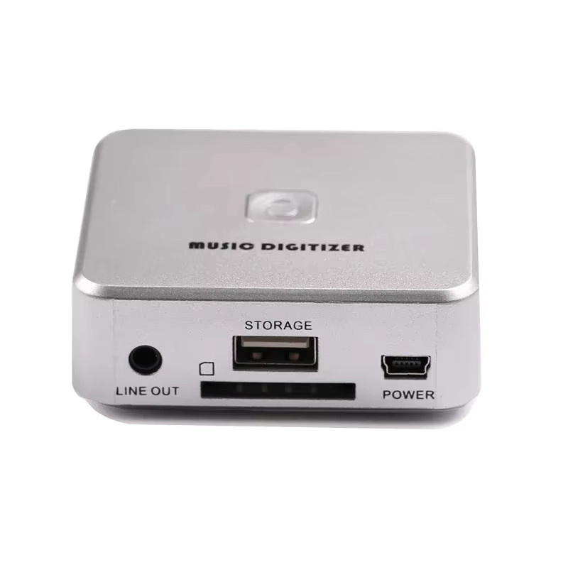 Ezcap Audio Capture Recorder Box in Silber zur Digitalisierung analoger Musik in das MP3-Format mit USB- und SD-Karten-Speicherung - Bild 2