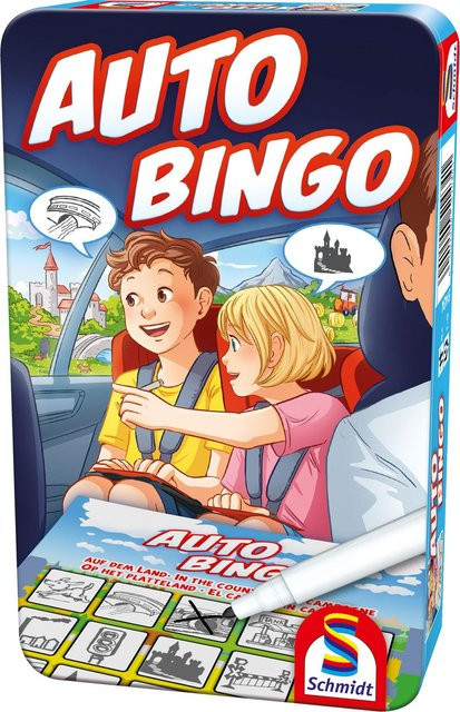 Schmidt Spiele Auto Bingo Reisespiel, ab 5 Jahren - Bild 1