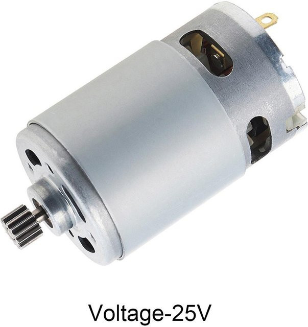 Toro RS550 DC Mikromotor mit 14 Zähnen und Getriebe in Silber, 10.8-25V, 25000 U/min, aus Edelstahl - Bild 1