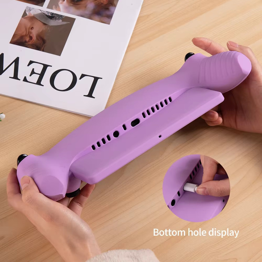 Schützende Silikon-Hülle in Lila für deinen Sony PlayStation PS5 Controller - Bild 1