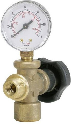 KS Tools Zusatzmanometer aus Stahl mit 12 bar Messbereich - Bild 1