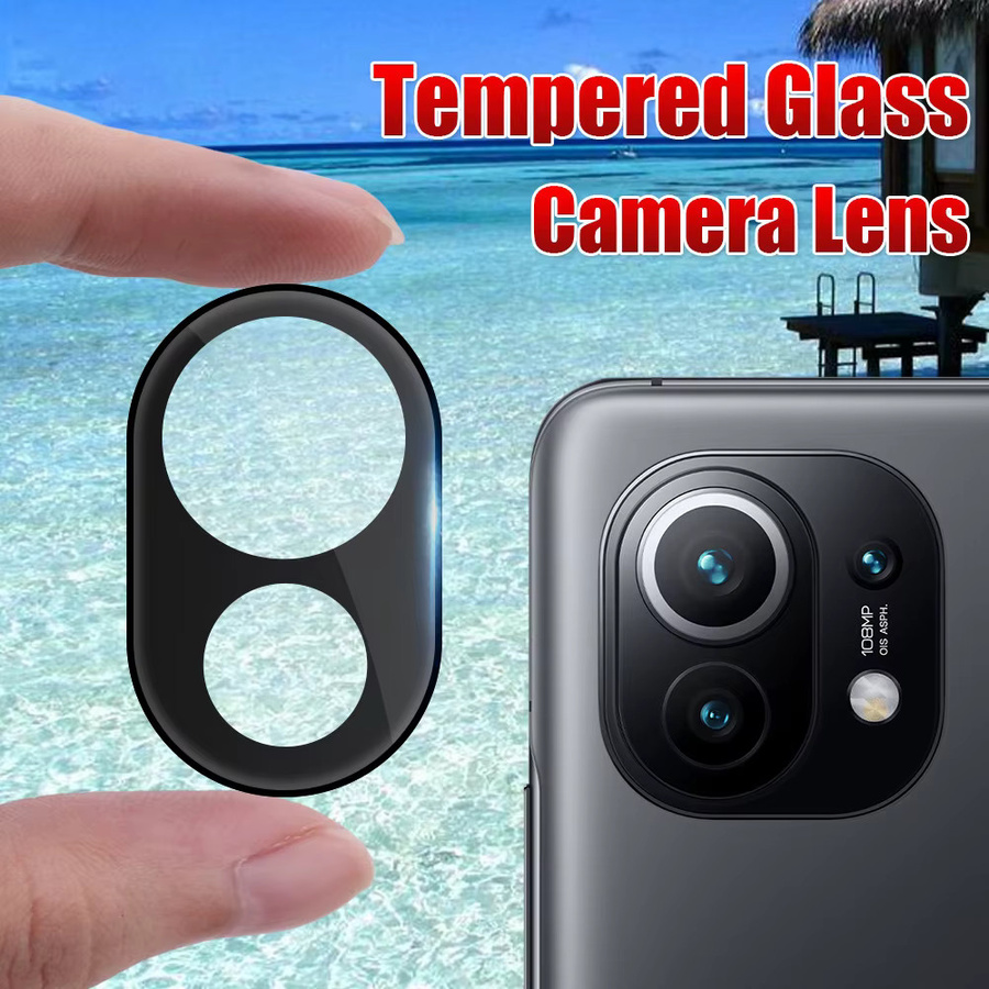 Xiaomi Kamera Glas Schutzfolie für Mi 13T 11 Ultra 12 Pro Redmi Note 13 12 10 11 Poco F3 M3 M4 Redmi 9C transparent - Bild 3