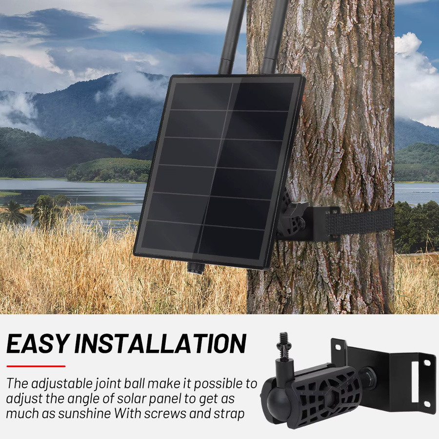 KEEPTEEN D5L Solarbetriebener LoRa Meshcore Node Repeater RAK4631 RAK19007 Wasserdichter Mesh-Funk Repeater mit Antenne in Schwarz - Bild 3