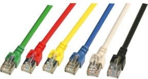 EFB-Elektronik Patchkabel Cat.5e SF/UTP EC5000 Ethernet/LAN mit 2x RJ45, Farbe: Grün, Länge: 3 m - Bild 1