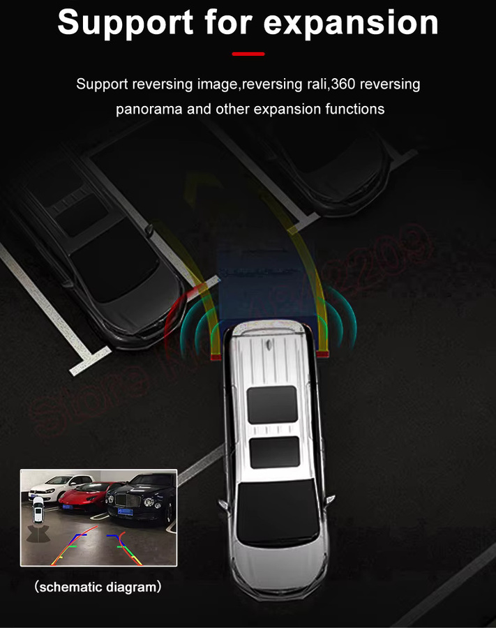 OEM Bildschirm Upgrade Interface Decoder Box für Apple CarPlay, Android Auto und Airplay in Schwarz für Lexus IST ES NX RX GS LC UX GX LS LX RC CT - Bild 3