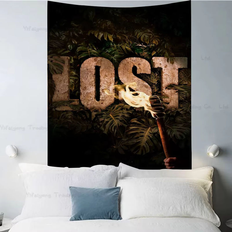 Anime Wandteppich Lost Hippie Blume Wandbehang für dein Wohnheim oder Zuhause - Bild 5