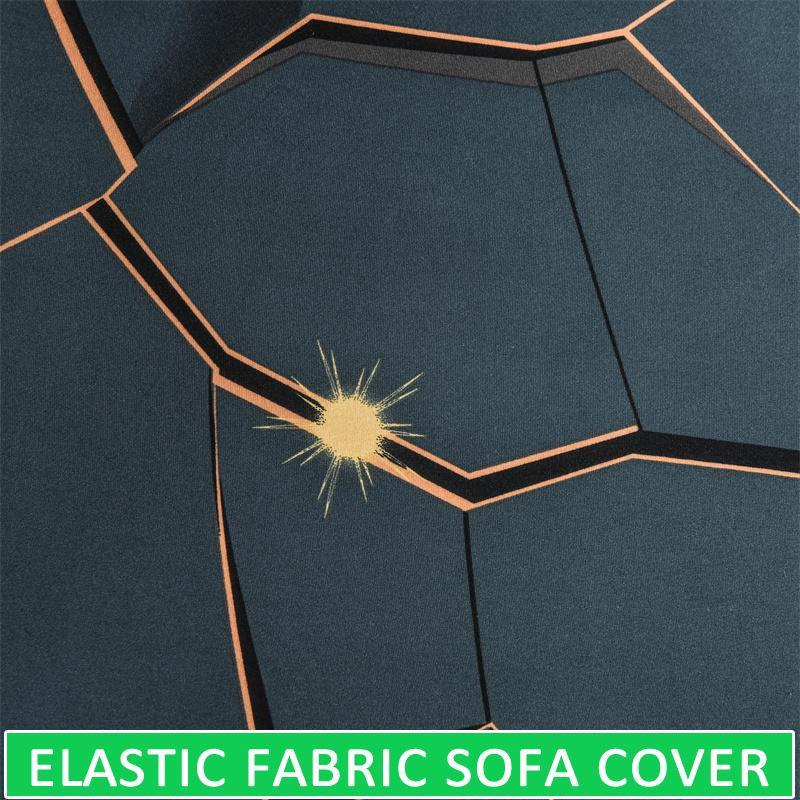 Yiran Furniture Elastischer Sofabezug mit geometrischem Design für 1-Sitzer Sessel, Breite: 90-140 cm, 100% Polyester - Bild 1
